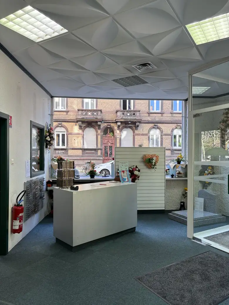 Le bureau d’accueil — Pompes Funèbres Acker à Strasbourg