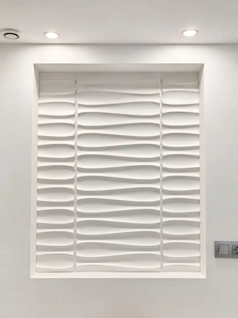 Le panneau décoratif en relief — Projet accompagné par myVesta à Paris